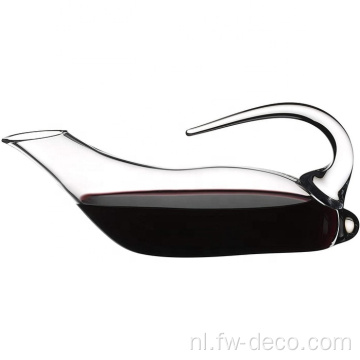 Duck Shape Clear Glass Decanter voor champagne